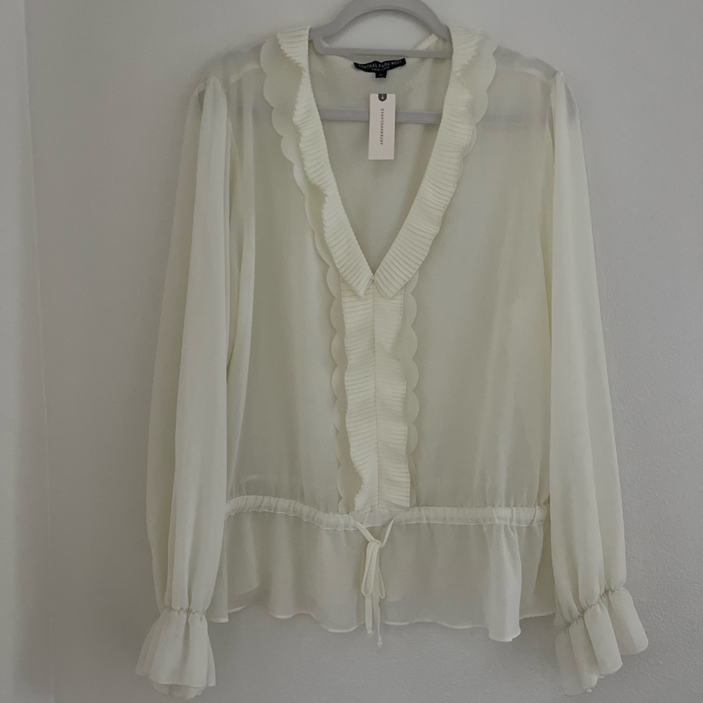 White blouse size xl